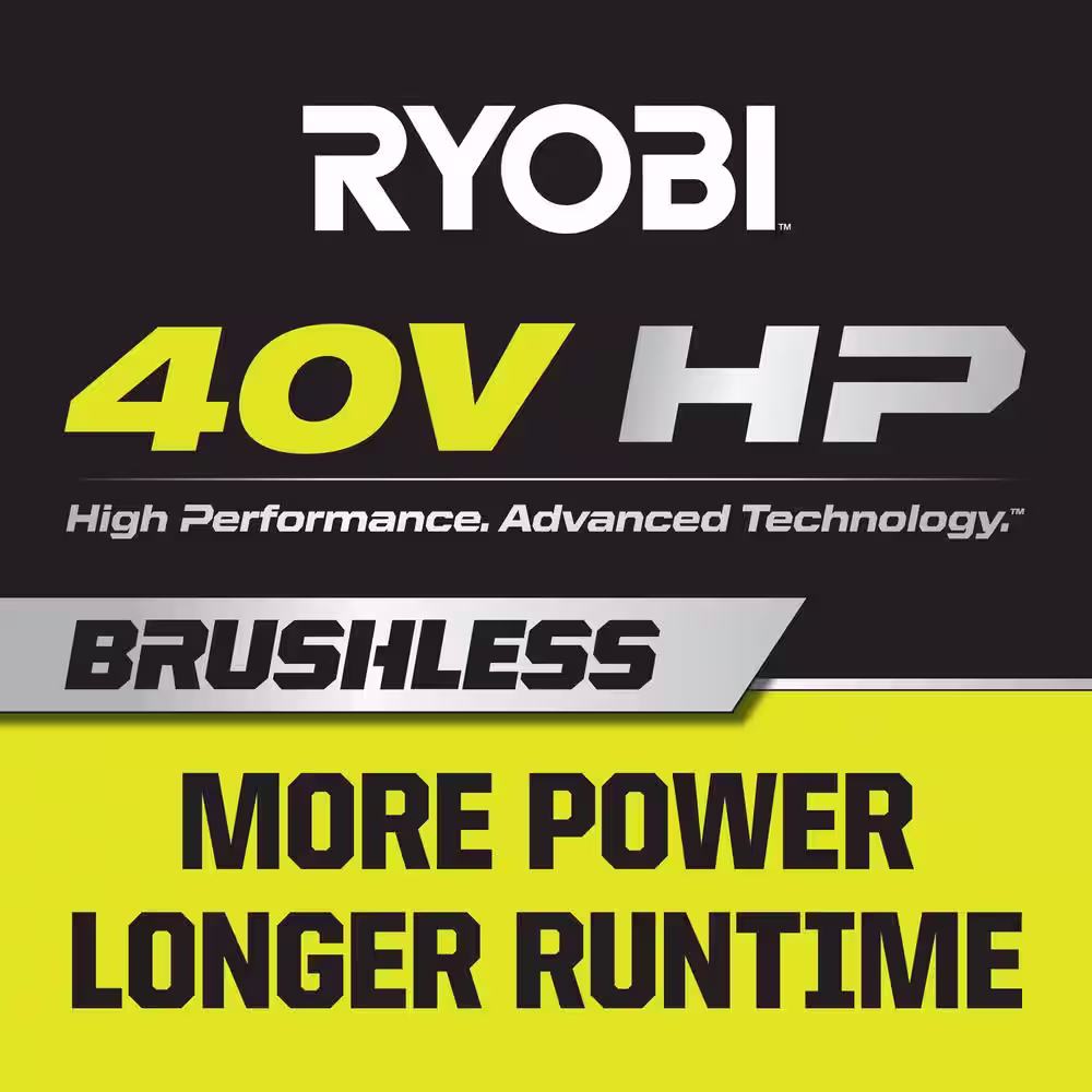 RYOBI 40-Volt HP Brushless 21 in. Cordless Battery Walk Behind Dual-Blade Self-Propelled Mower (Tool Only)