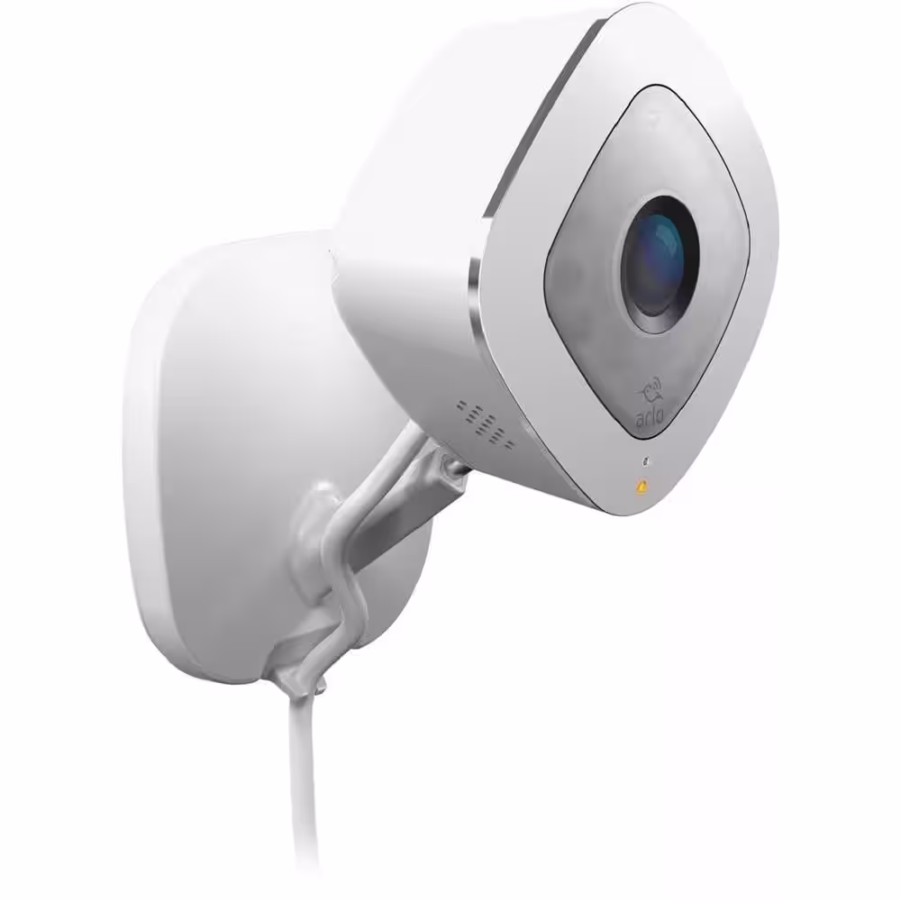 Arlo Indoor 1080p Wi-Fi Security Camera in White/Black (2-Pack)
