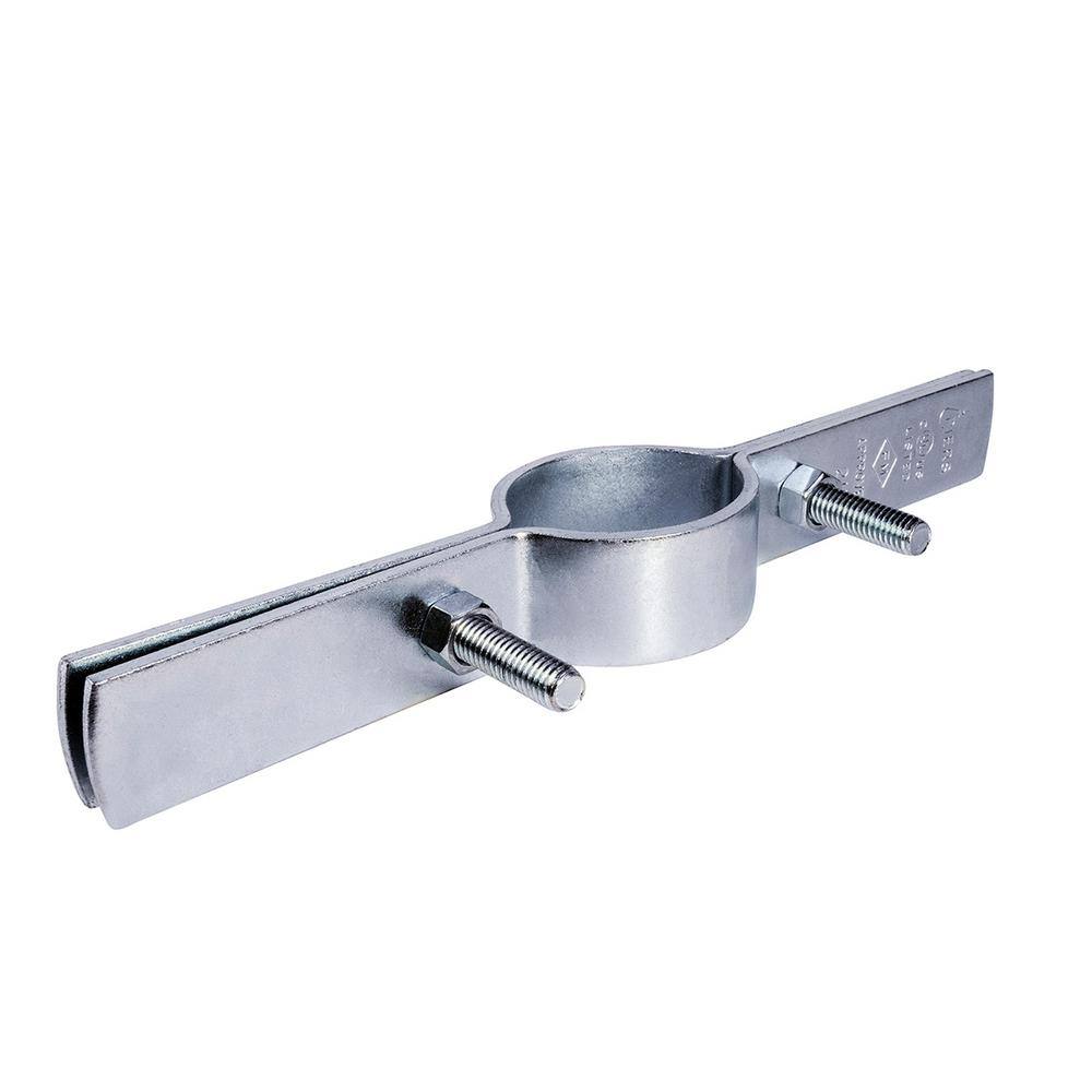 The Plumber's Choice 14 in. Riser Clamp in Electro Galvanized Steel
