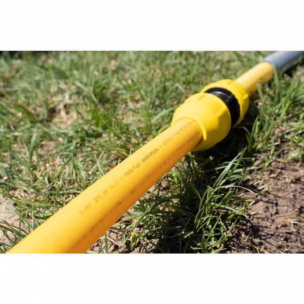 HOME-FLEX 1/2 in. IPS x 500 ft. DR 9.3 Underground Yellow Polyethylene Gas Pipe
