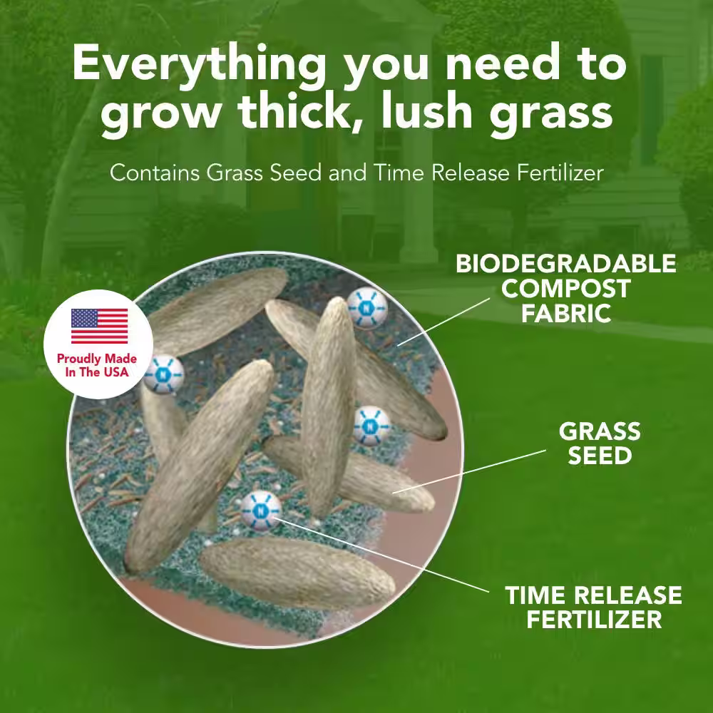 GROWTRAX 100 sq. ft. Big Roll Bermudarye Mixture