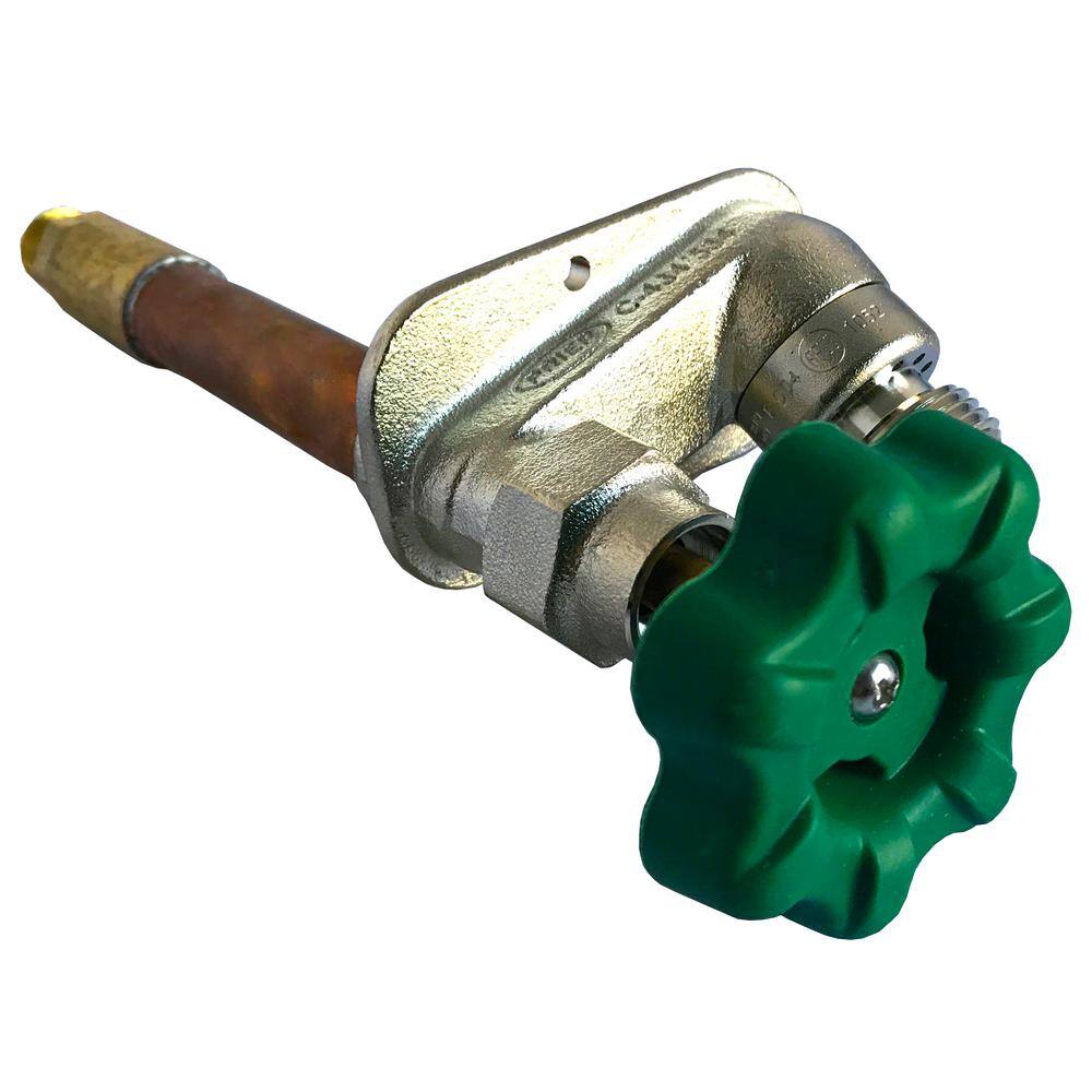 Prier Products 10 in. Self-Draining Anti-Siphon Freezeless Hydrant with 1/2 in. PEX Adapter