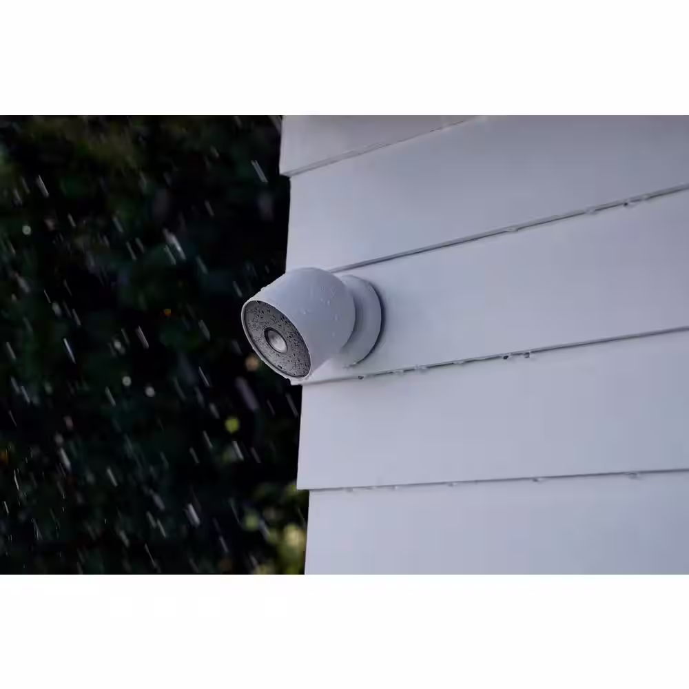 Google Nest Cam (Battery) - Outdoor or Indoor Security Camera + Weatherproof Cable (10M)