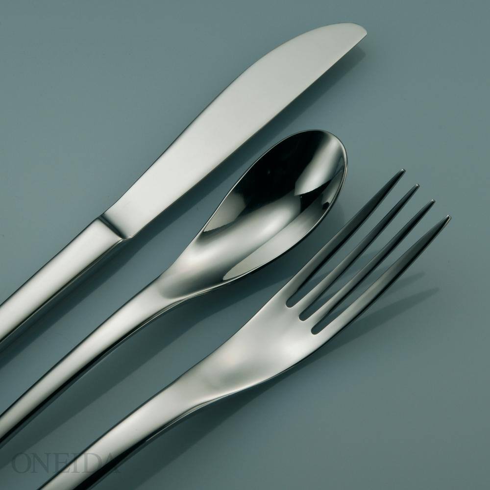 Oneida Apex 18/10 Stainless Steel Bouillon/Petite Spoons (Set of 12)