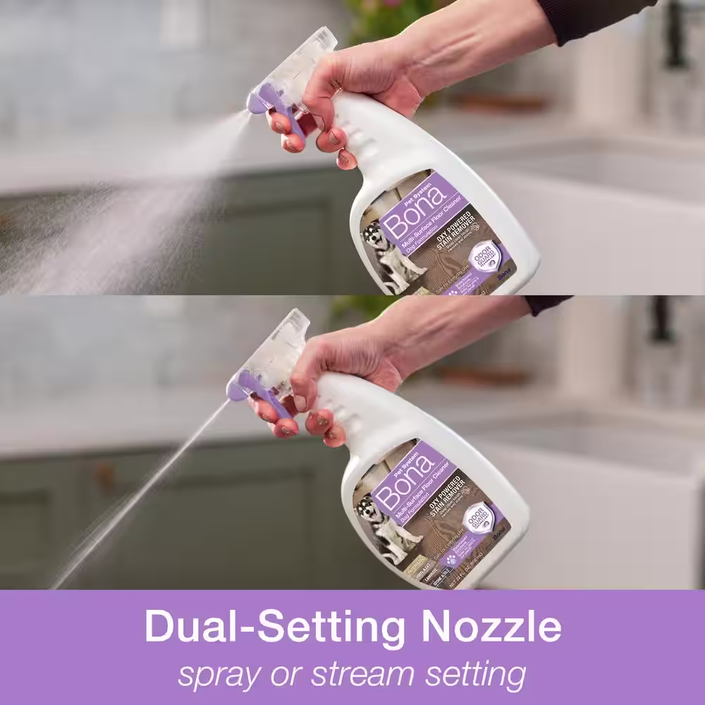 Bona 32 oz. Multi-surface Floor Cleaner, Dog Formulation 2-Pack