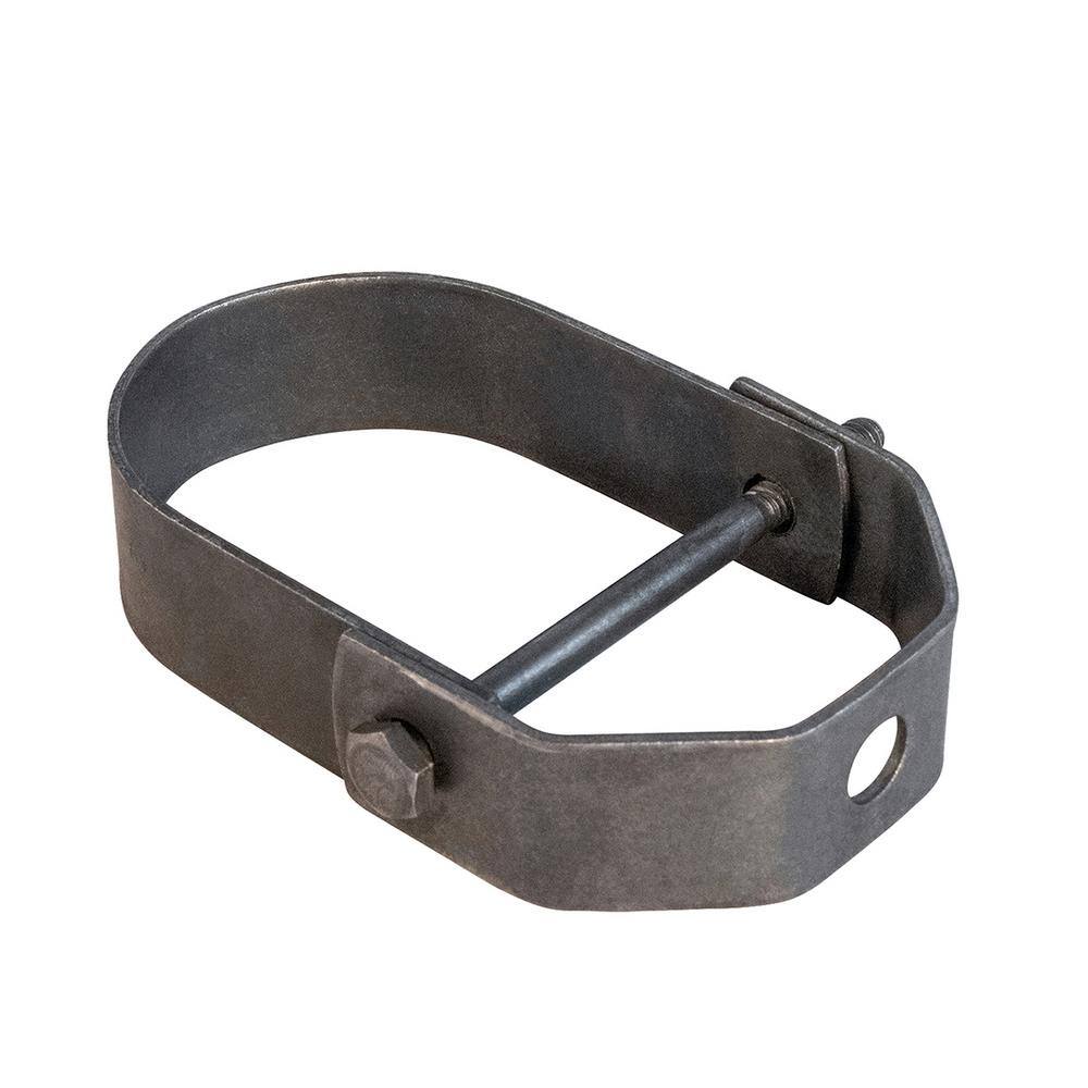 The Plumber's Choice 1-1/4 in. Clevis Hanger for Vertical Pipe Support in Standard Uncoated Steel (10-Pack)