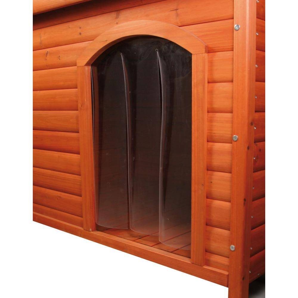 TRIXIE natura Vinyl Door Flaps for Medium Classic Dog House