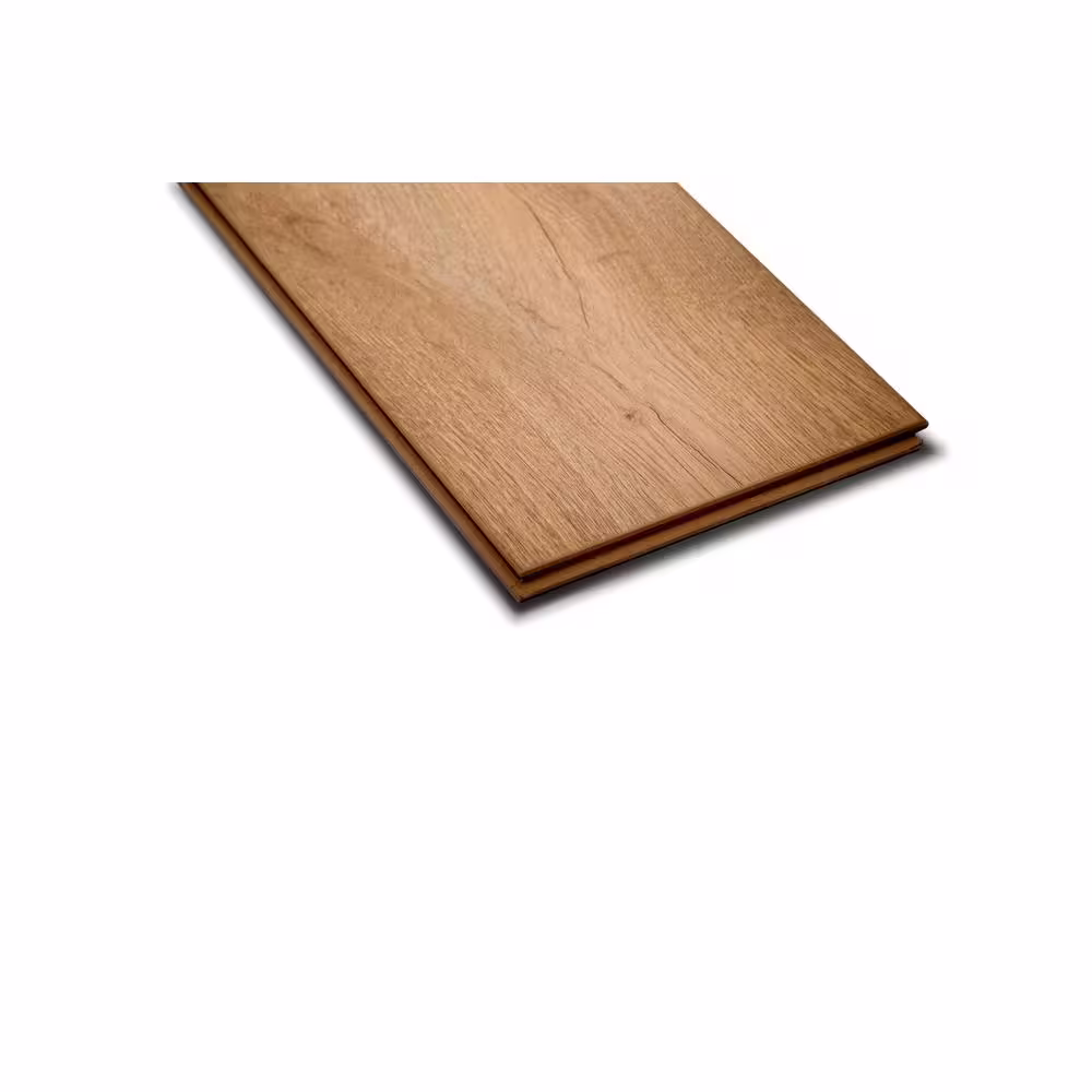DIP Design Is Personal Mt Bachelor Oak 10 mm T x 7.75 in. W Laminate Wood Flooring (20.4 sq. ft./8 planks)
