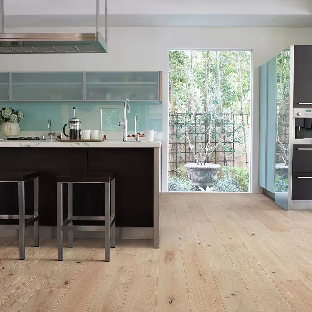 Malibu Wide Plank Tunitas French Oak 3/8 in. T x 6.5 in. W Water Resistant Wire Brushed Engineered Hardwood Flooring (945.6 sqft/pallet)
