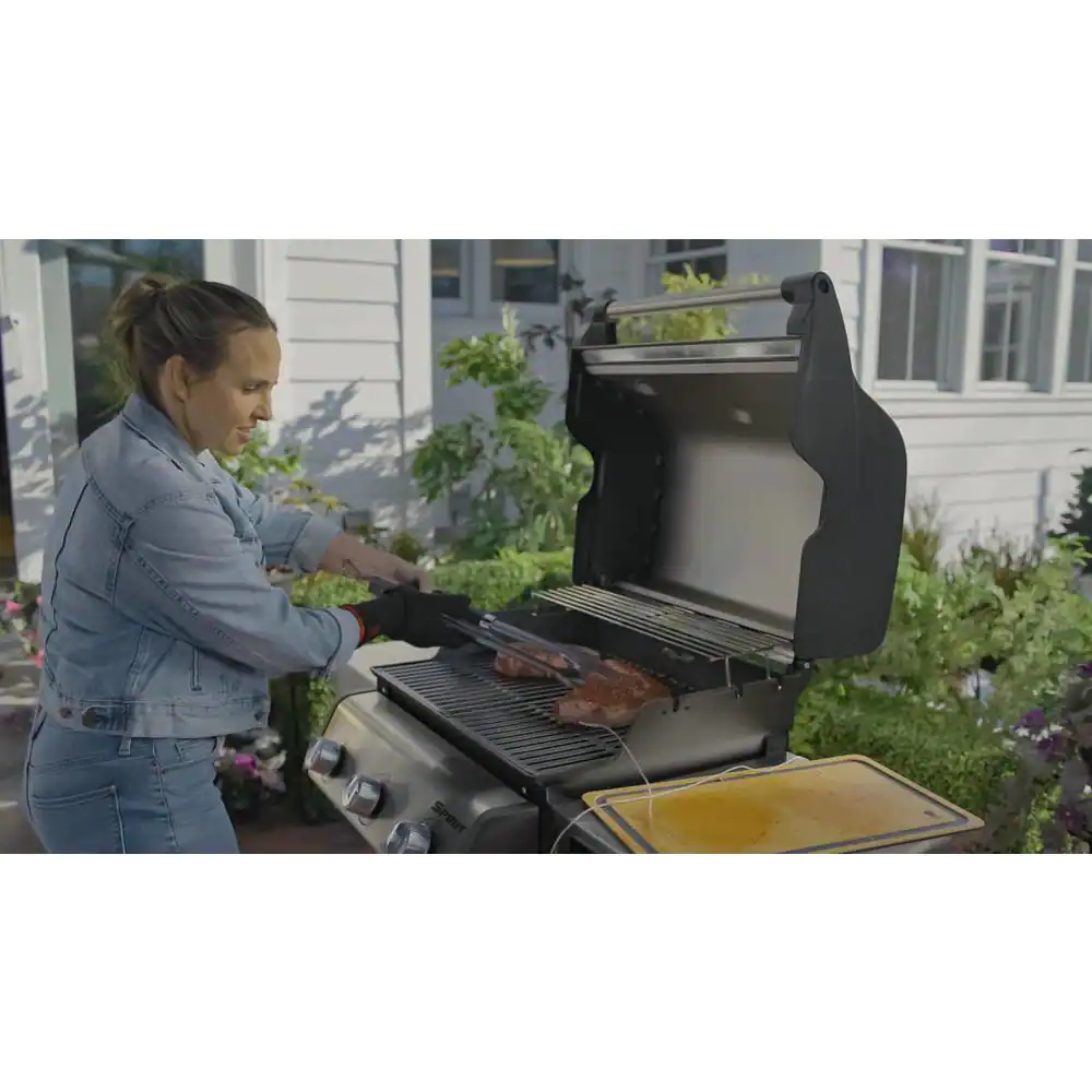 Weber Spirit EX-315 3-Burner Natural Gas Smart Grill in Black