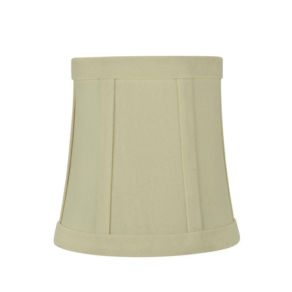 Aspen Creative Corporation 5 in. x 5 in. Beige Bell Lamp Shade (2-Pack)