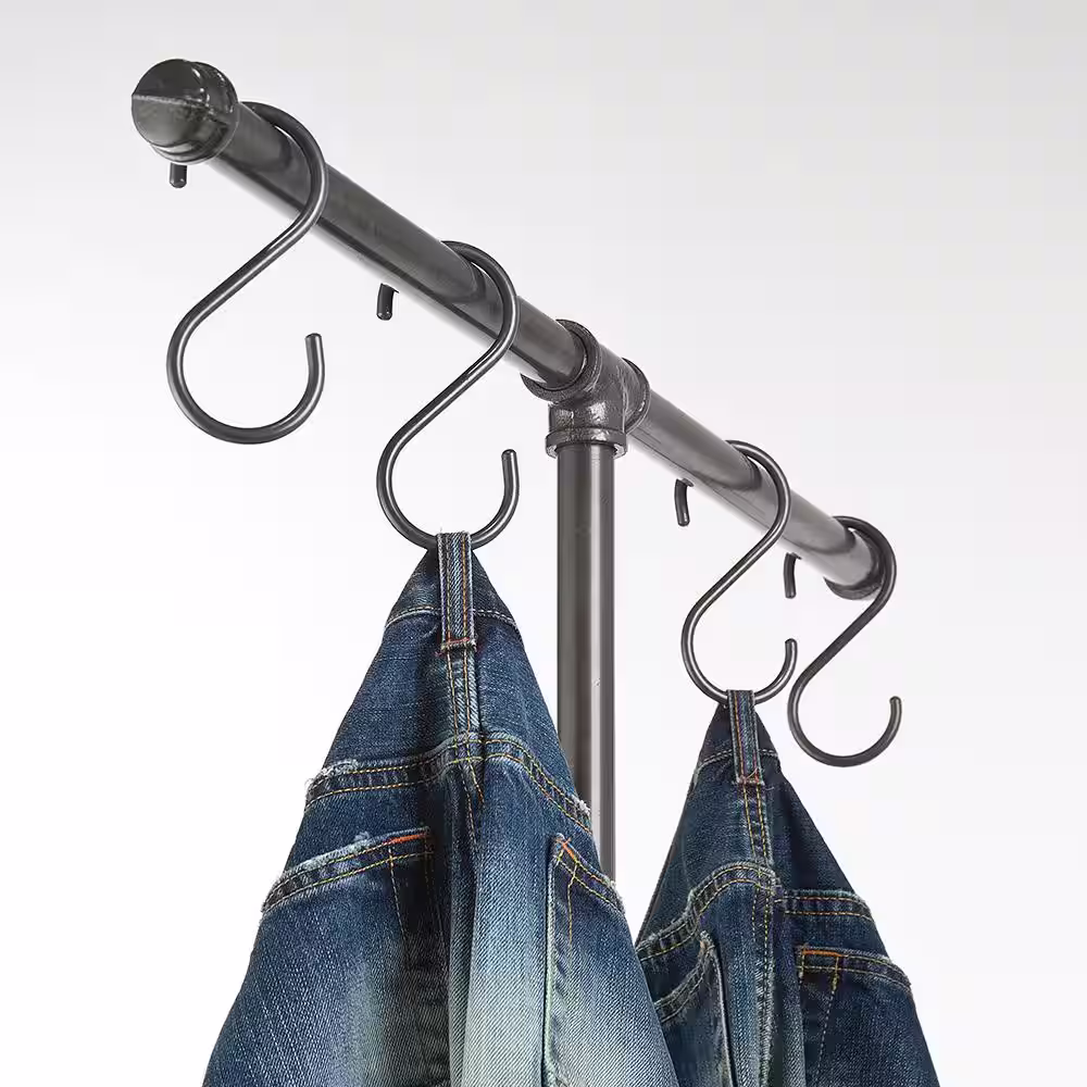Econoco Pipeline 5 in. L Anthracite Gray 