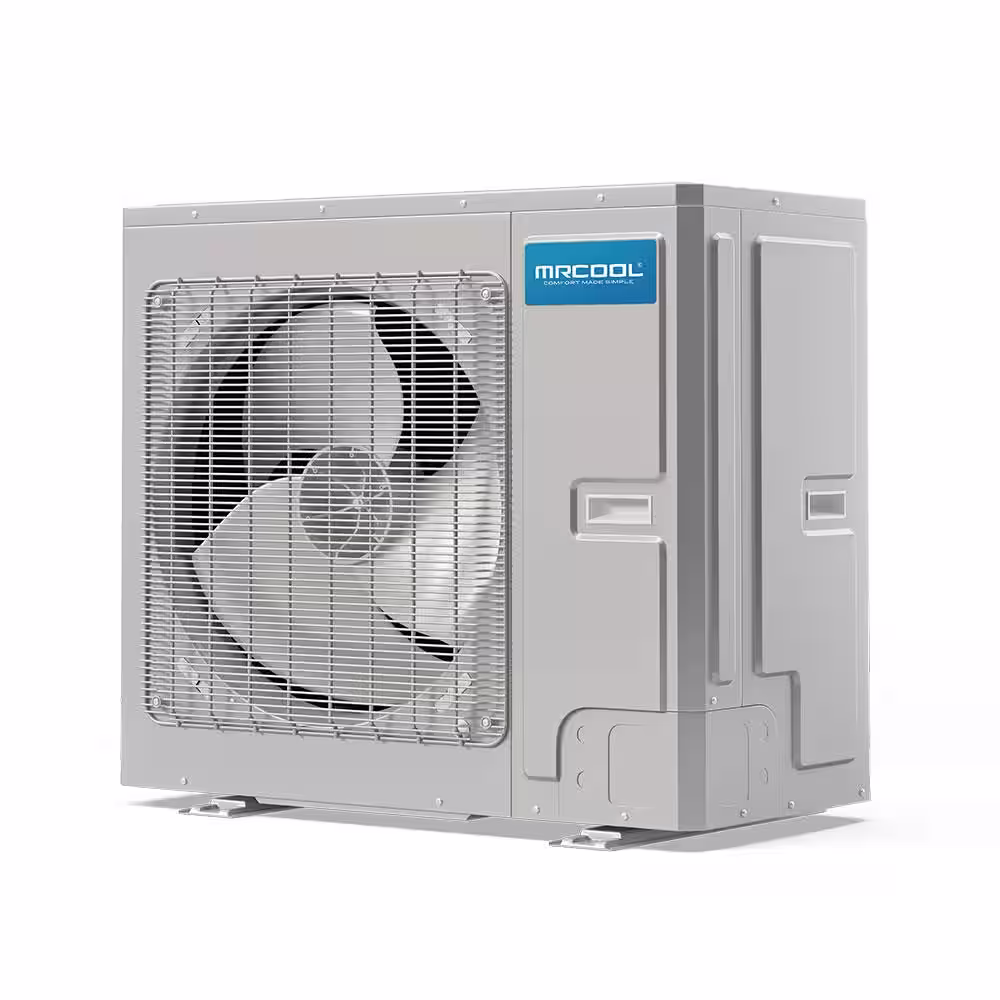 MRCOOL DIY Universal 36000 BTU 18 SEER R410A Split System Heat Pump 35 ft. NoVac Install Kit and 5kW Heat Kit 208/230V