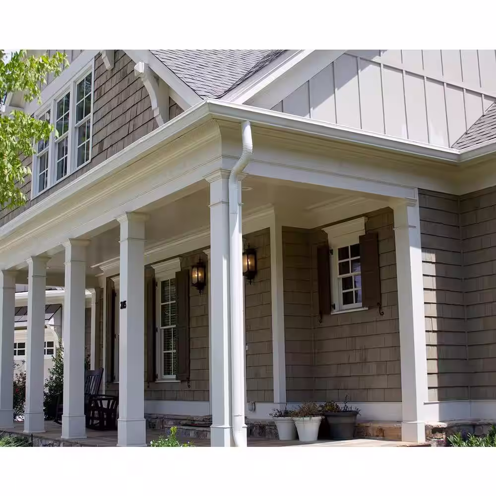 Spectra Metals 24 in. x 50 ft. Savannah Wicker White Aluminum Trim Coil