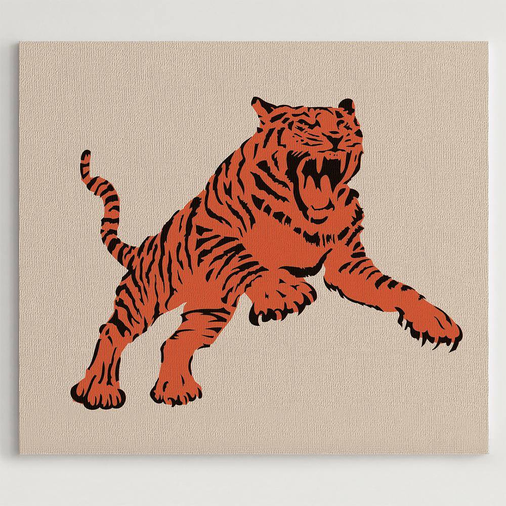 Stencil1 Tiger 2 Layer Stencil