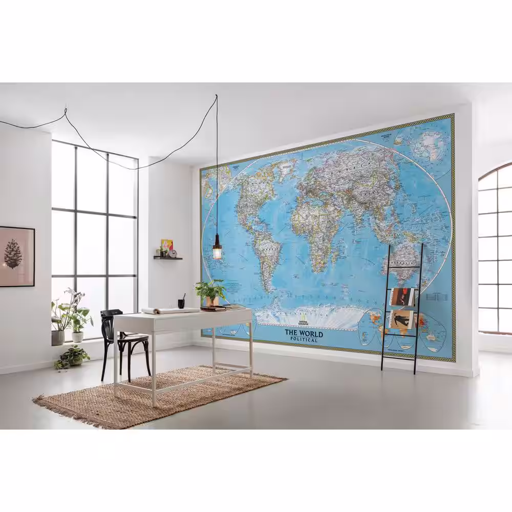 Komar The World Political Wall Mural