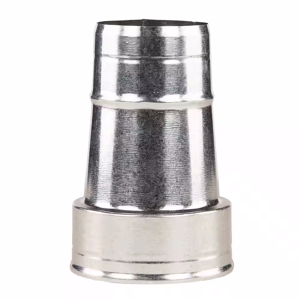 Master Flow 4 in. to 3 in. 26-Gauge Round Reducer